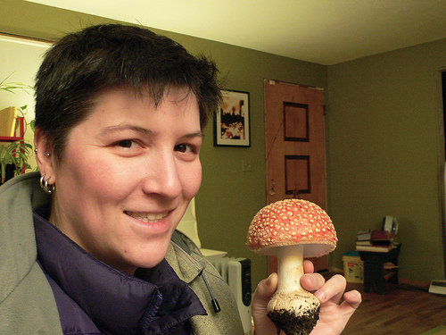 Me with a Fly Agaric